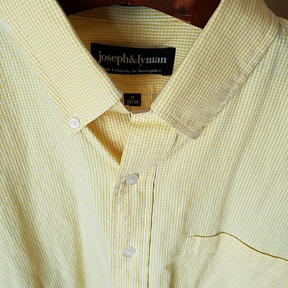 17 35-36 Joseph and Lyman Shirt Yellow Block